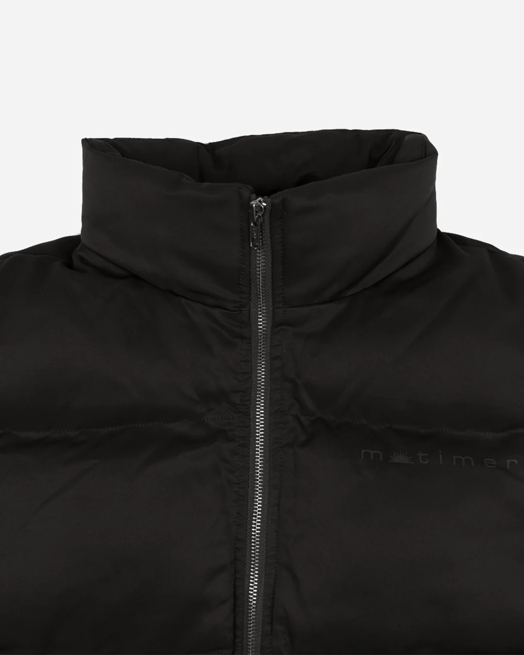 Black Convertible Puffer Jacket - Image 4
