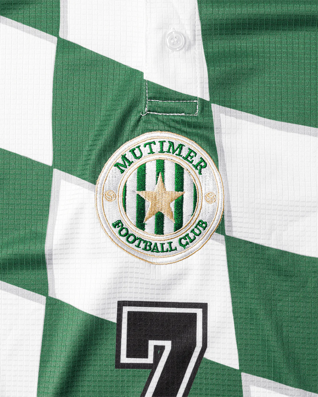 Checker Home Football Kit - Image 3