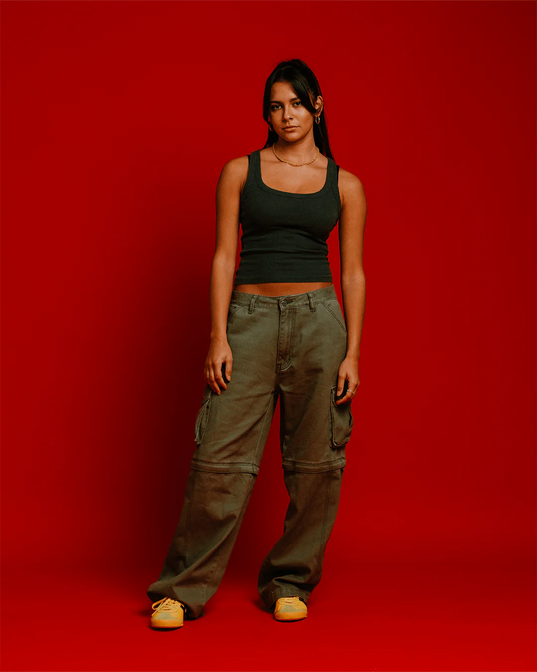 Husk Convertible Cargos - Khaki - Image 5