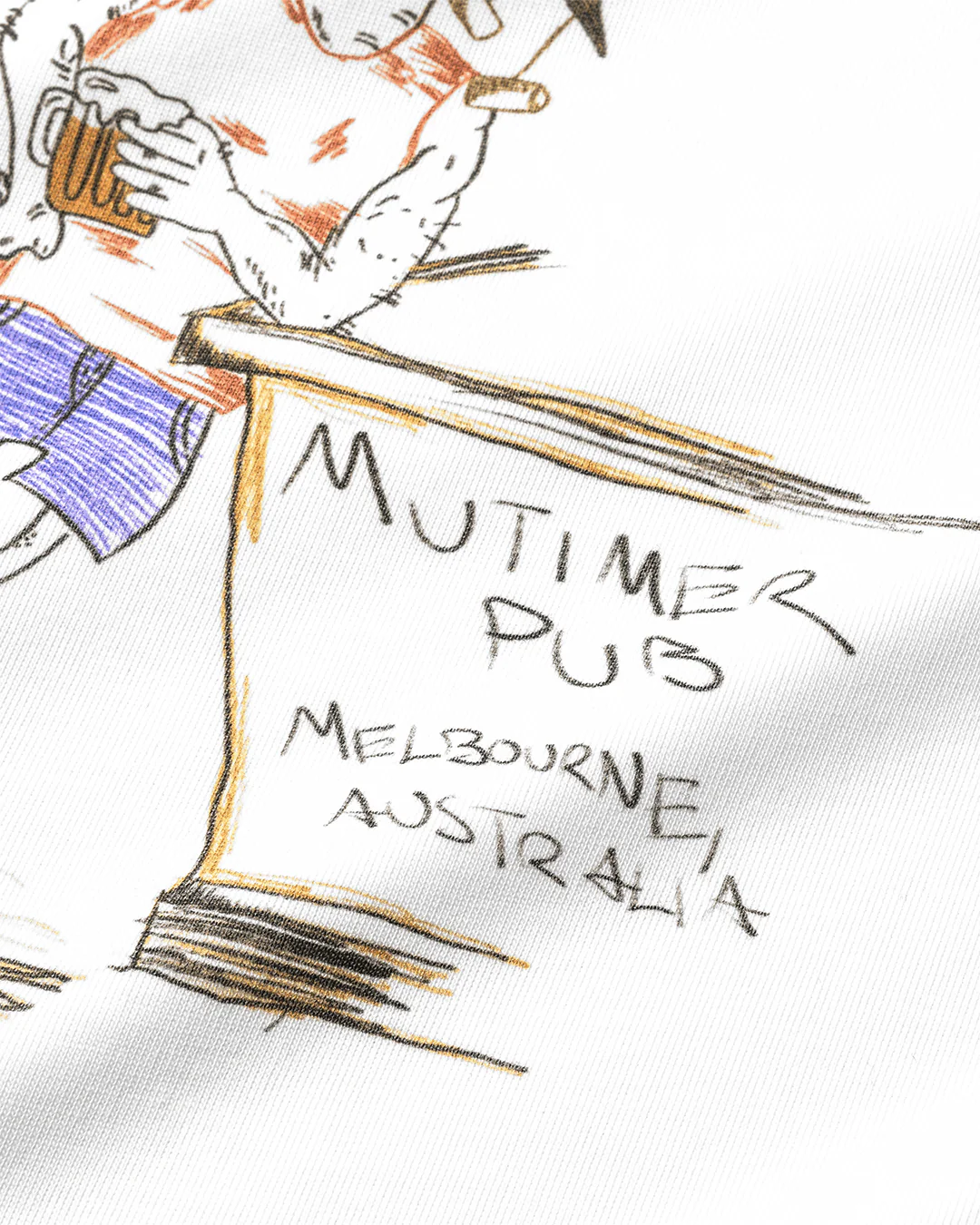 Larrikin Ringer T-Shirt - Image 4