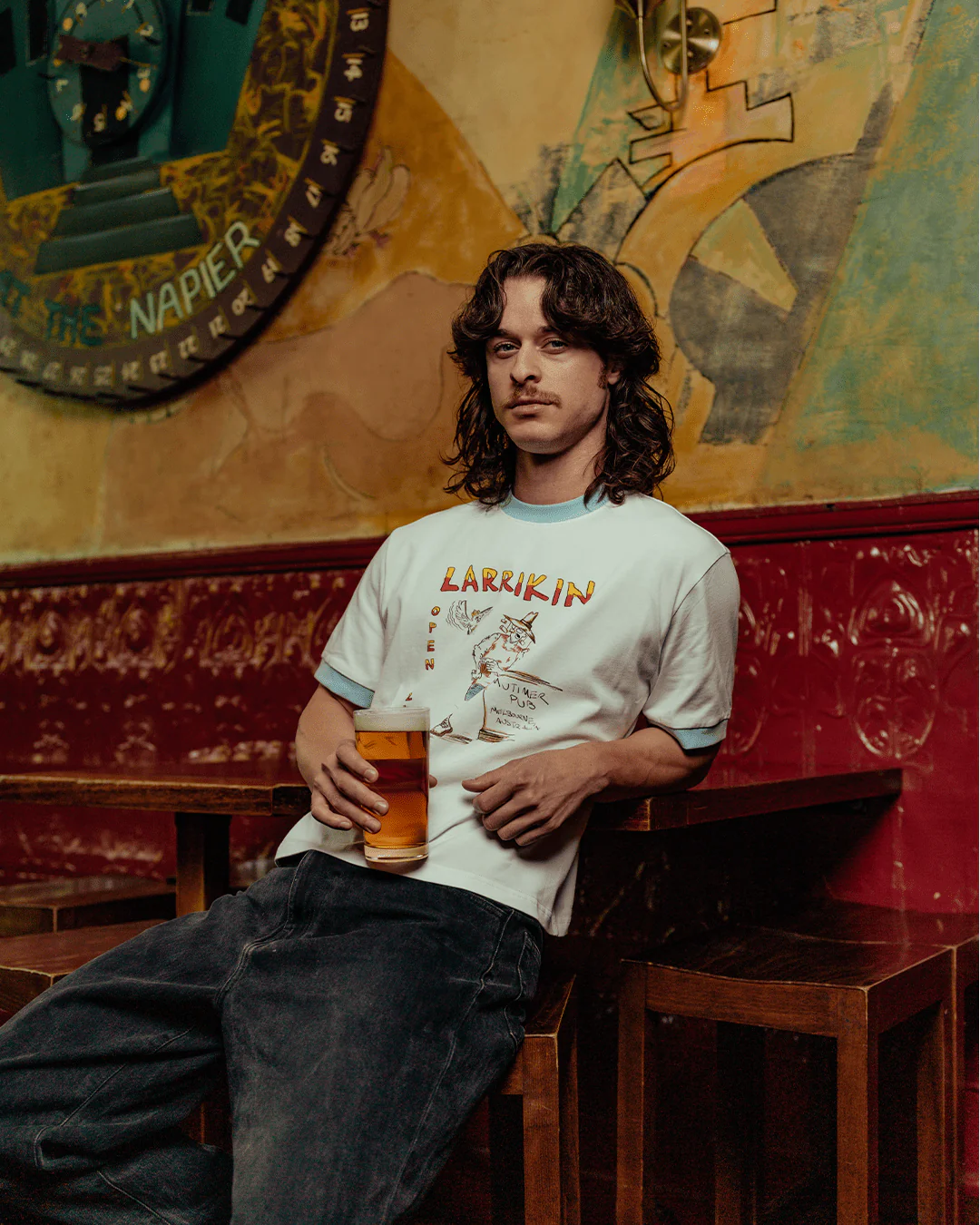 Larrikin Ringer T-Shirt - Image 6