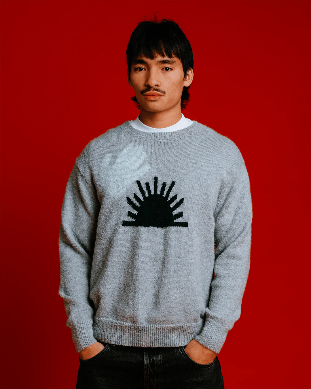 Heat Reactive Knit - Grey - Image 6