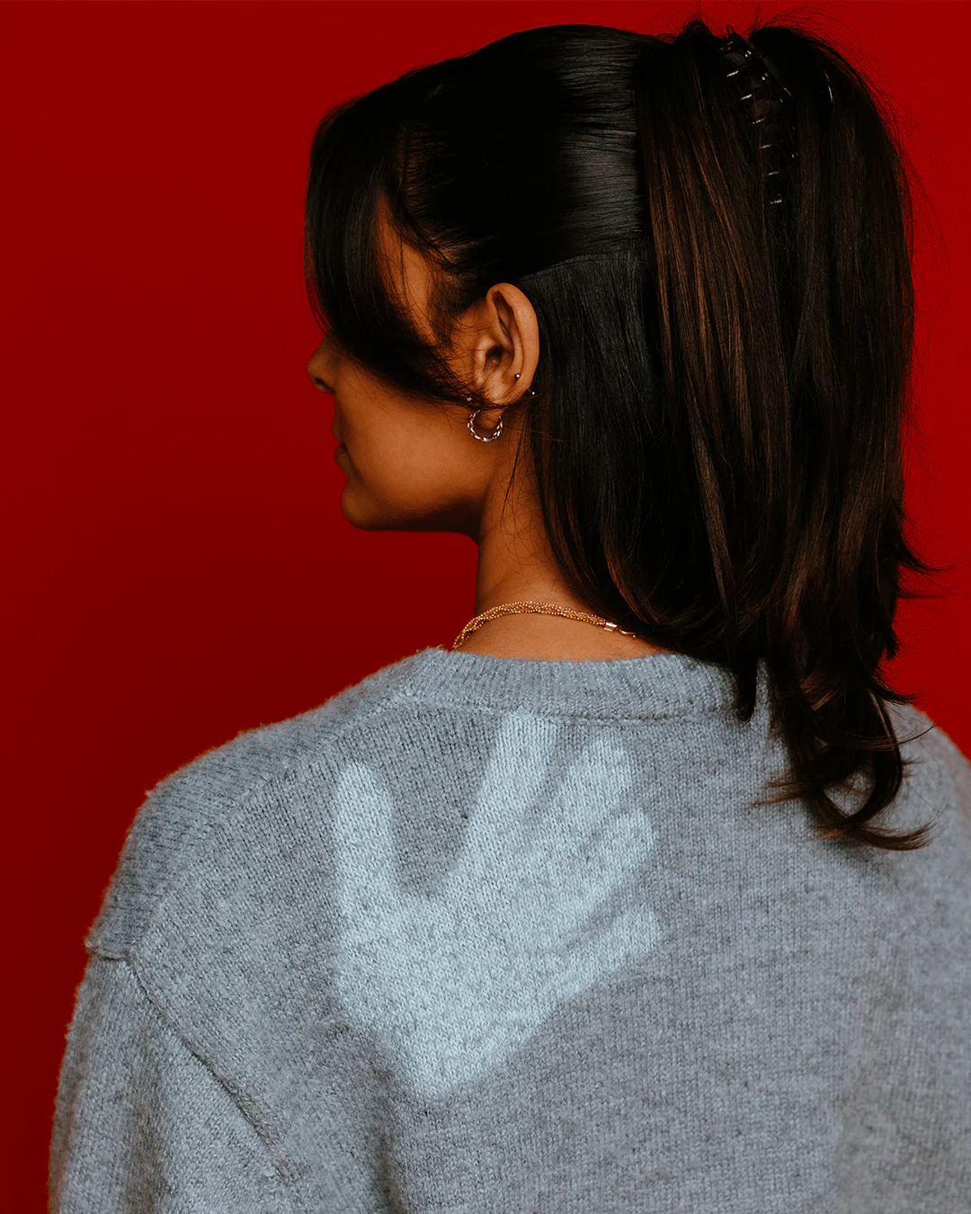 Heat Reactive Knit - Grey - Image 7