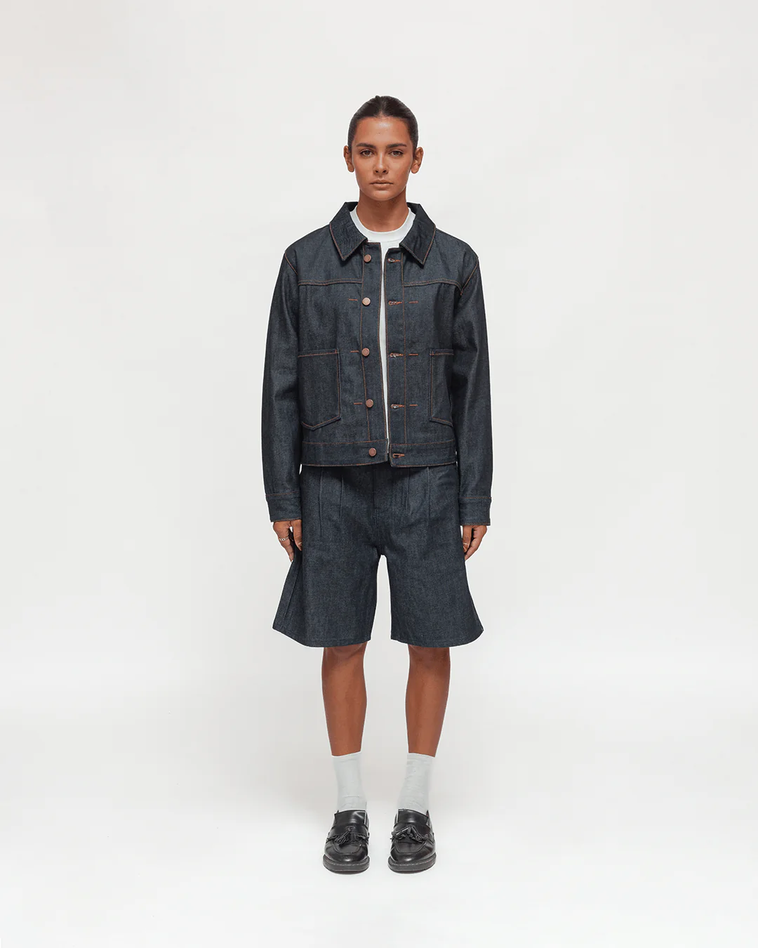 Raw Denim Jacket - Image 4