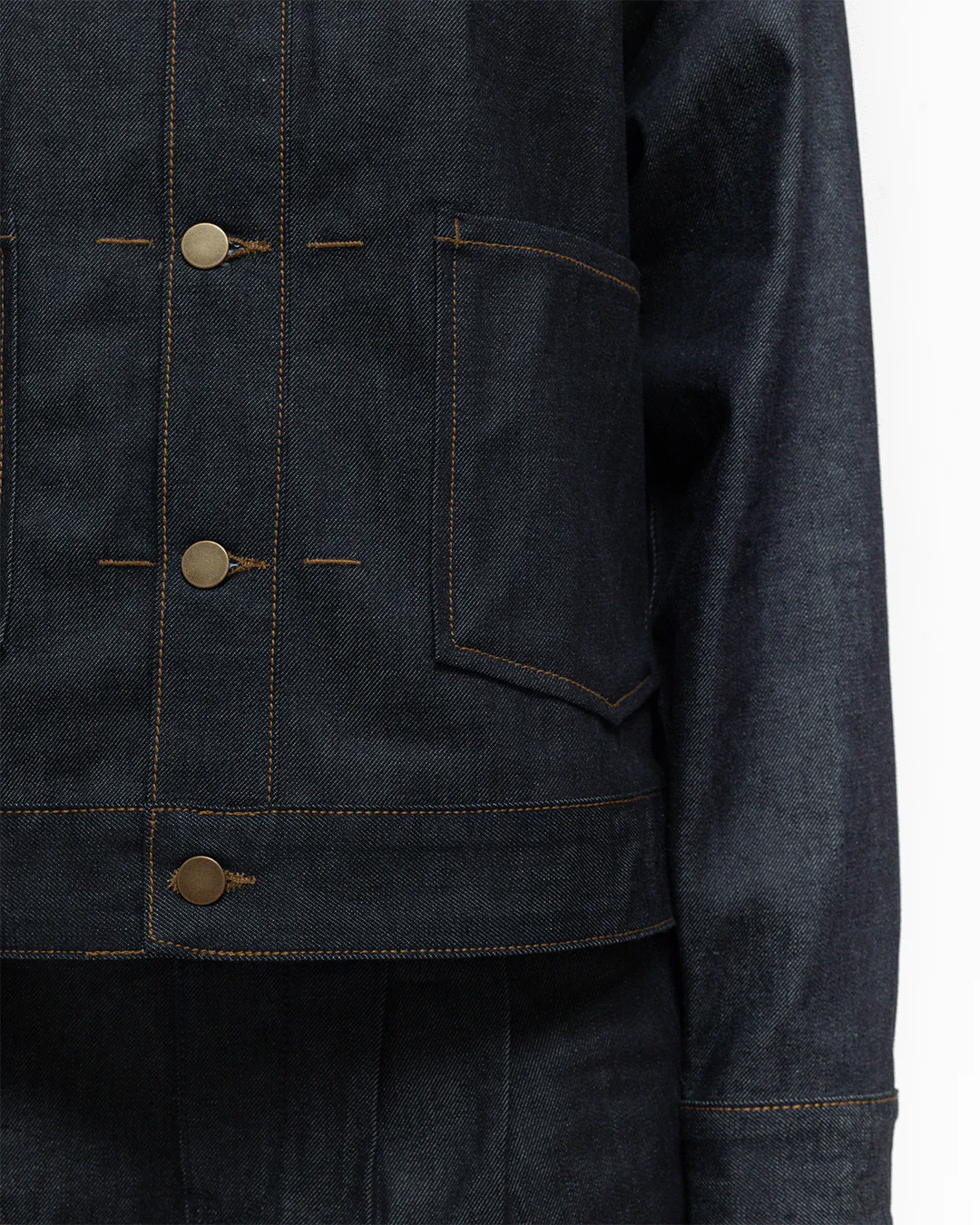 Raw Denim Jacket - Image 9