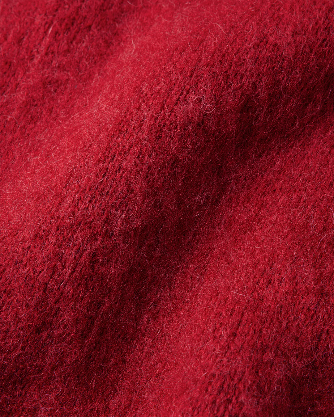 Shaggy Mohair Knit (Wine) - Image 4