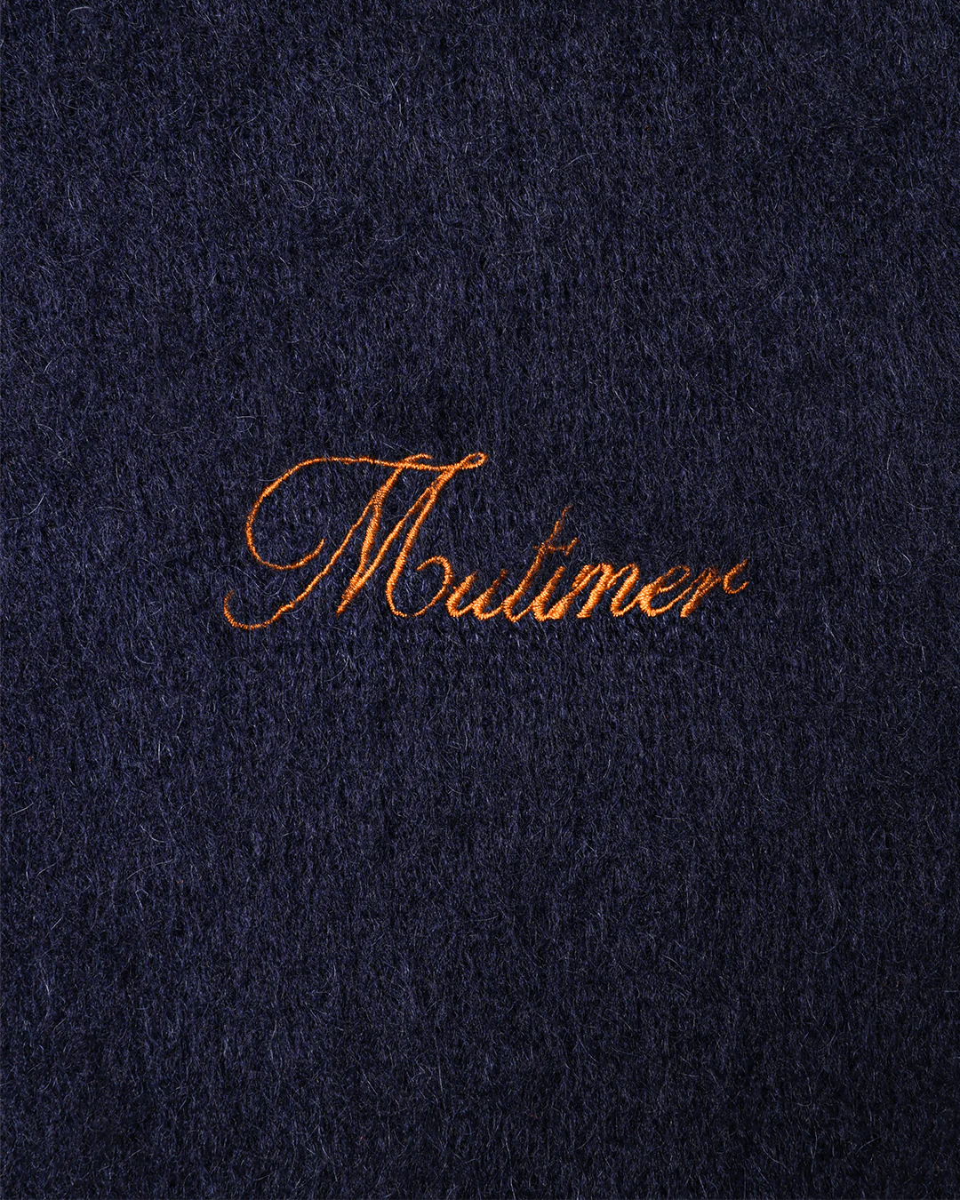 Shaggy Mohair Knit (Navy) - Image 3