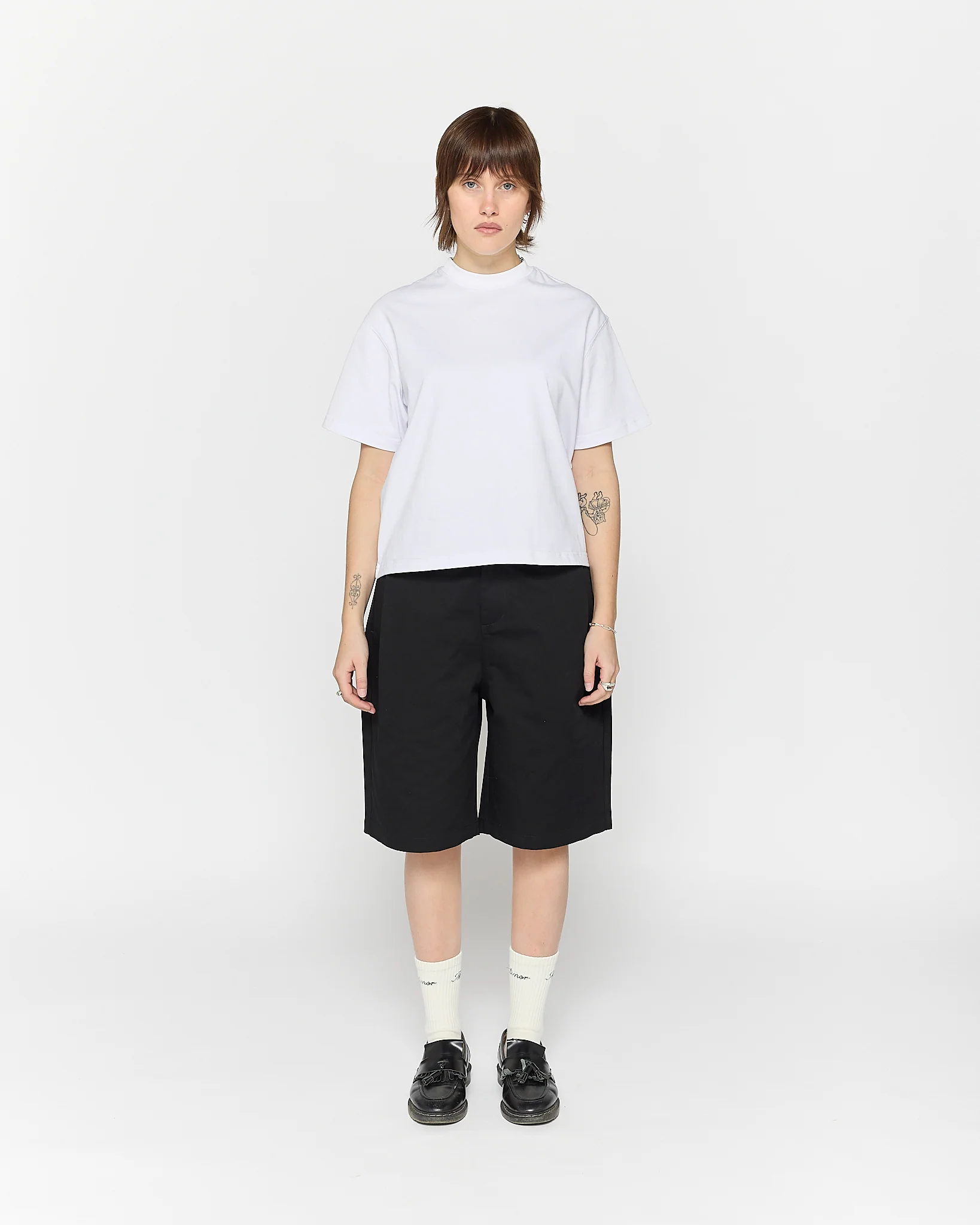 Side Pleat Shorts - Image 7