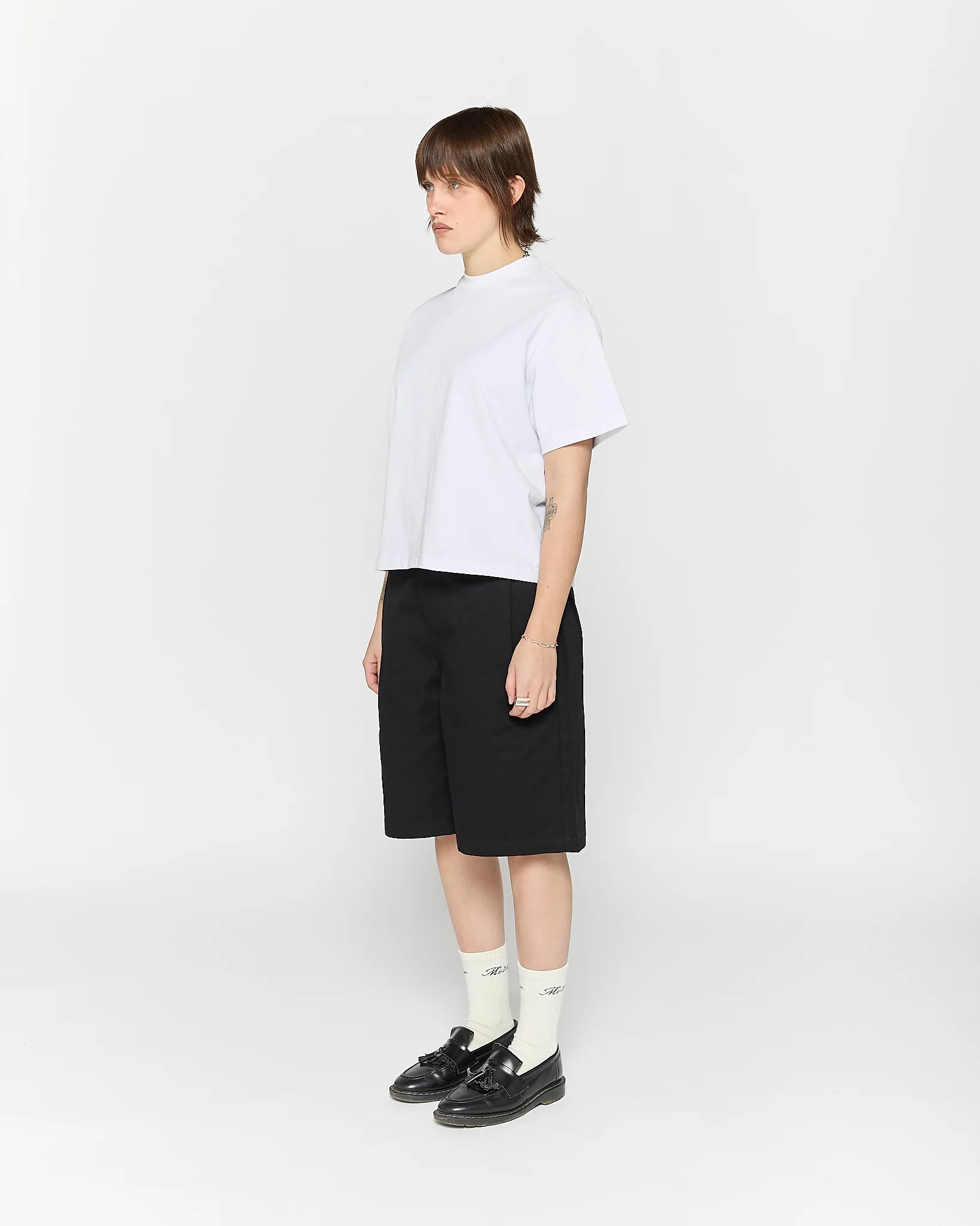 Side Pleat Shorts - Image 8