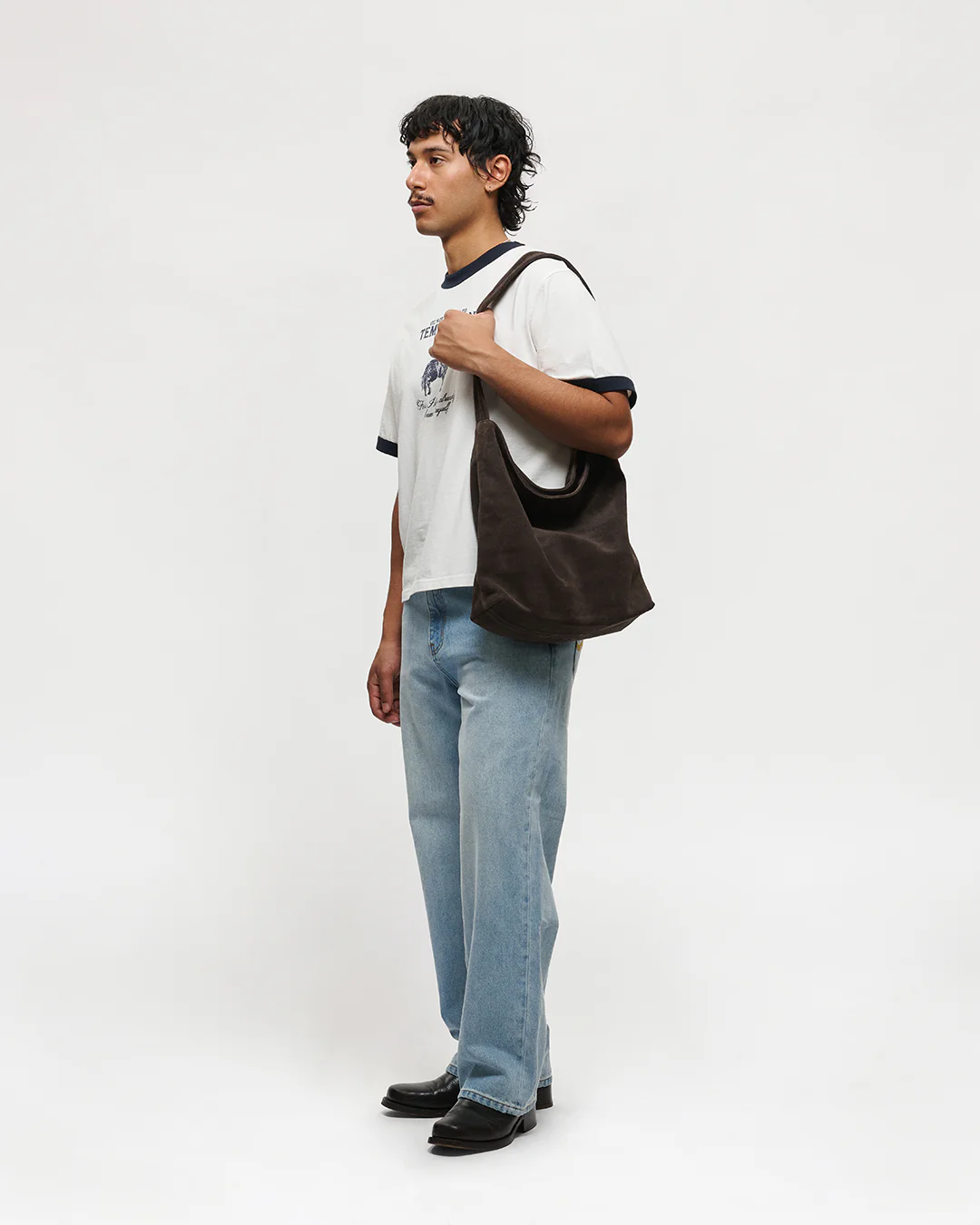 Suede Carry-All Everyday Tote - Image 4